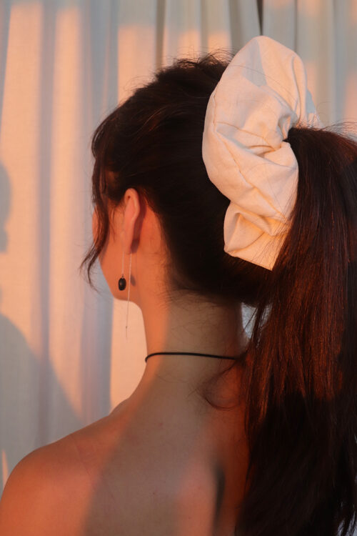 Maxi Scrunchie de Lino