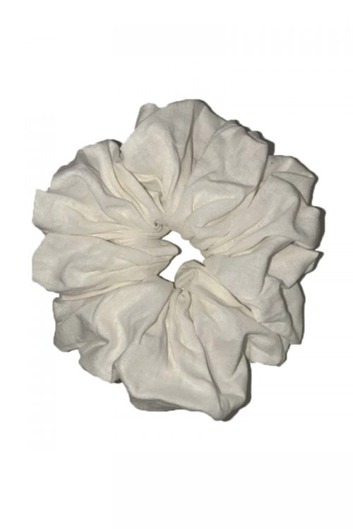 Maxi Scrunchie de Lino