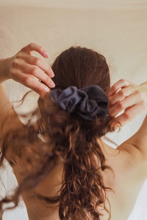 Maxi Scrunchie de Lino