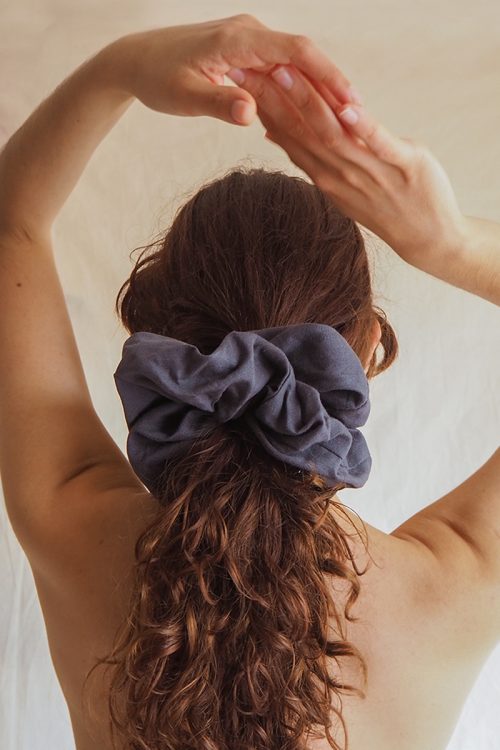 Maxi Scrunchie de Lino