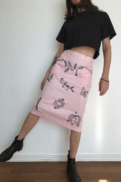 Pollera Rosalina Upcycled