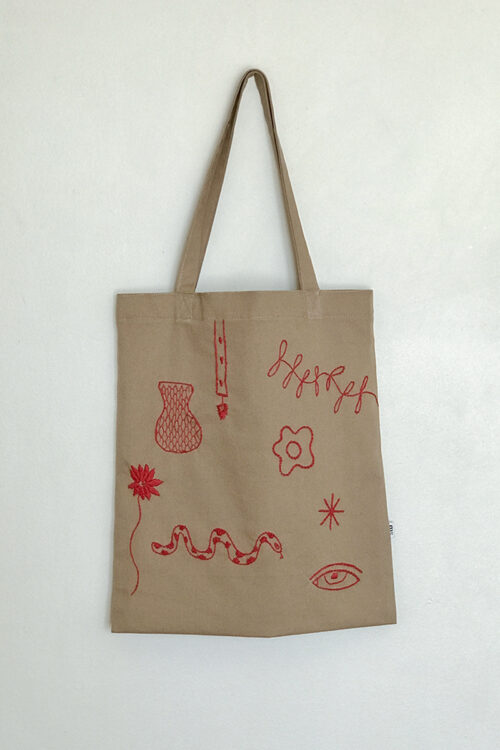 Tote Bag Bordada a Mano