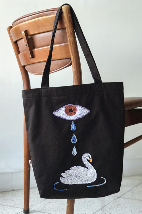 Tote Bag Bordada a Mano