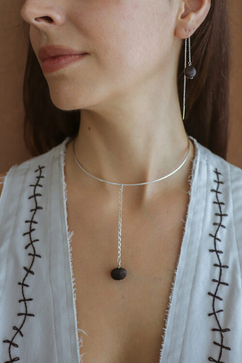 Aros Cadena de Plata