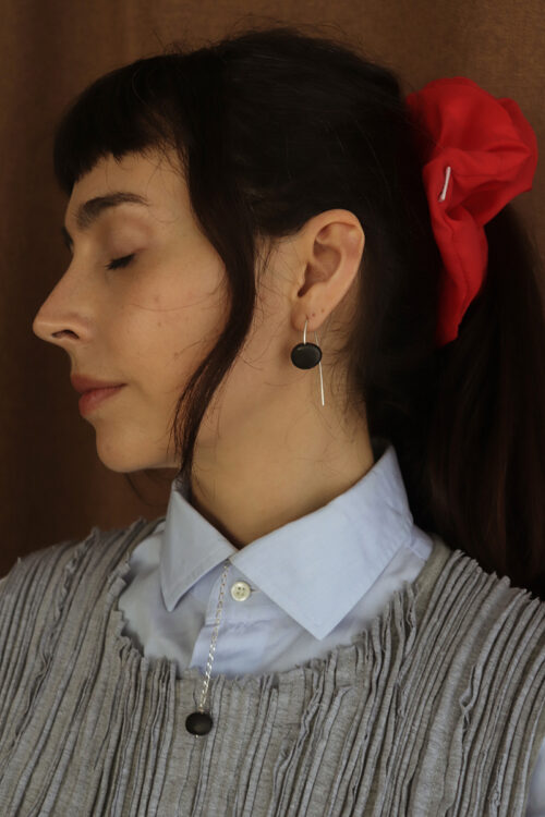 Choker de Plata y Cerámica