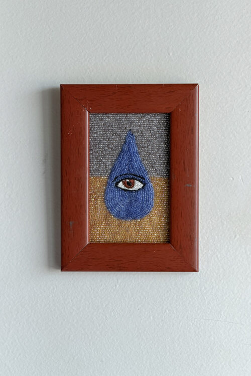 Cuadro Gota Bordado a Mano