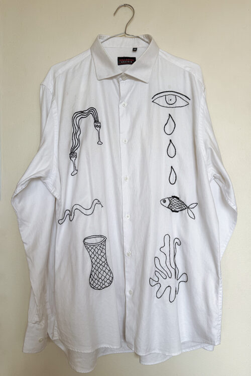 Camisa Vintage Bordada